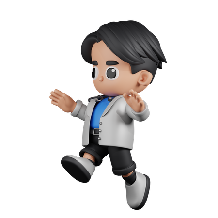 Docteur sauteur  3D Illustration