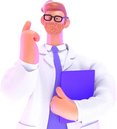 Doctor 3D Illustration