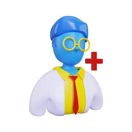 Doctor  3D Illustration