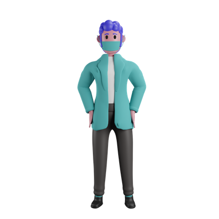 Doctor  3D Illustration