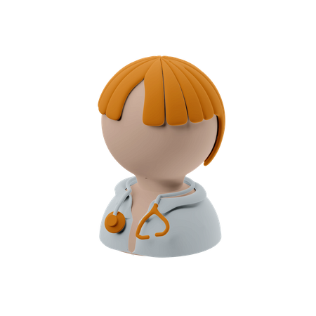 Doctor  3D Illustration