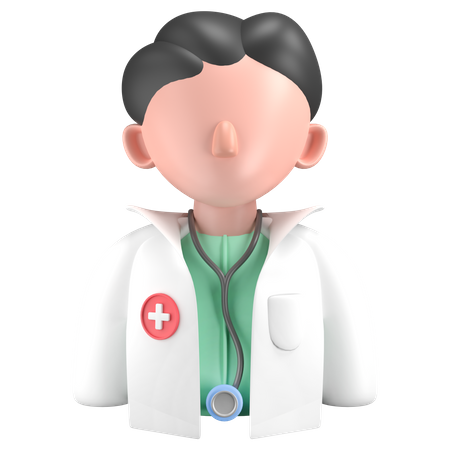 Doctor  3D Illustration