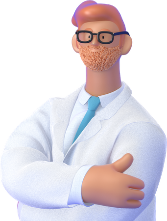 Doctor  3D Illustration