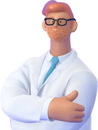 Doctor  3D Illustration