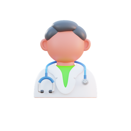 Doctor  3D Illustration