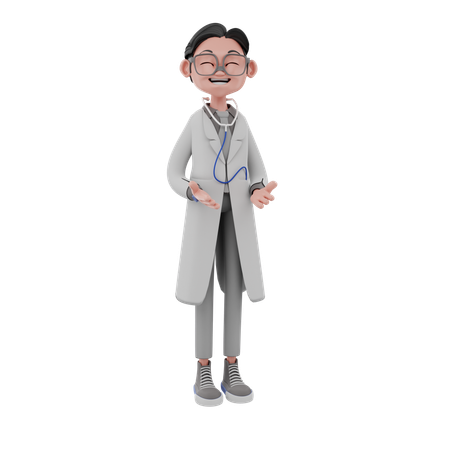 Doctor  3D Illustration