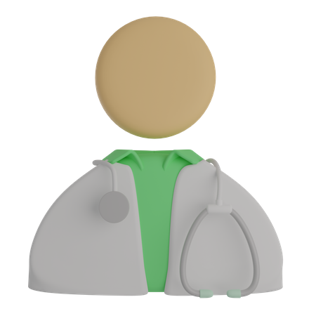 Doctor  3D Illustration