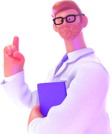 Doctor  3D Illustration