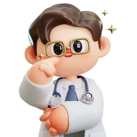 Doctor  3D Illustration