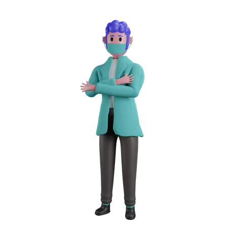 Doctor  3D Illustration