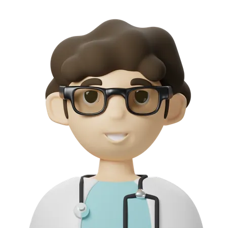 Doctor Avatar 3D Icon