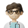 doctor avatar 3d logo