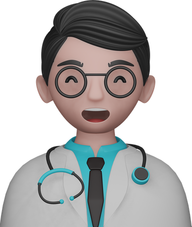 Avatar medico  3D Icon