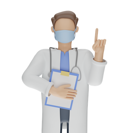 Doctor consultation  3D Icon