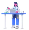 Doctor Doing Lab Experiment