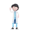 Doctor have an idea pose
