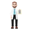 Doctor holding document