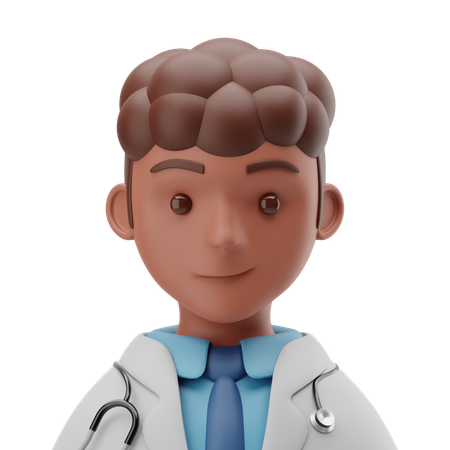 Doctor hombre  3D Icon
