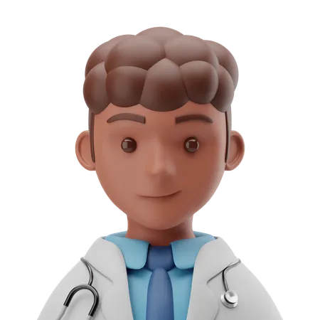 Doctor hombre  3D Icon