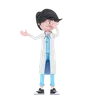 Doctor in confused pose