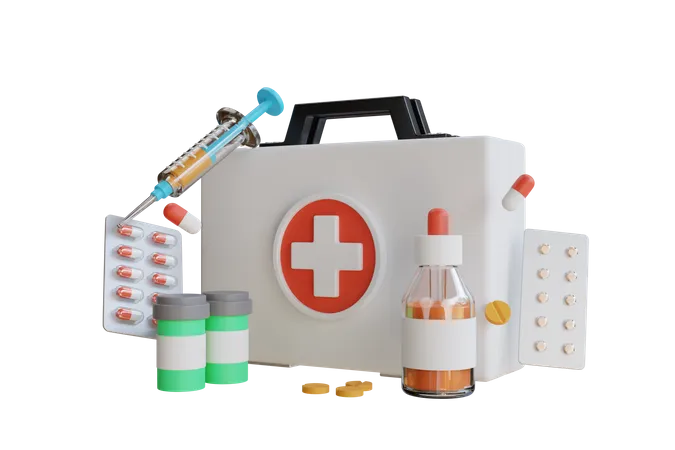 Doctor Kit  3D Icon