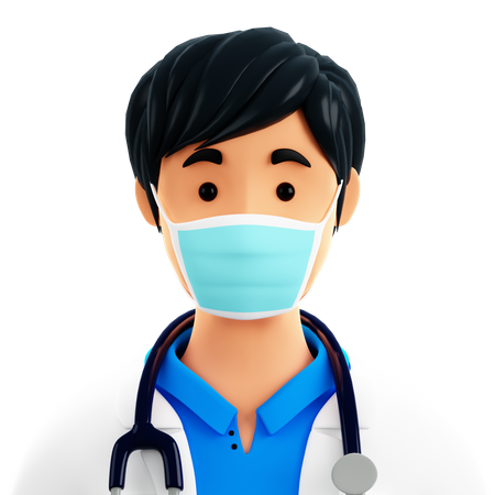 Doctor Male  3D Icon