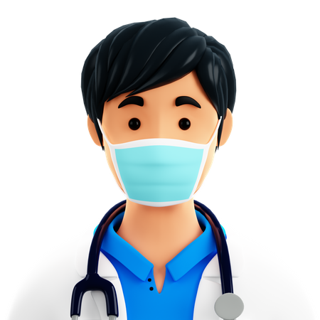 Doctor Male  3D Icon