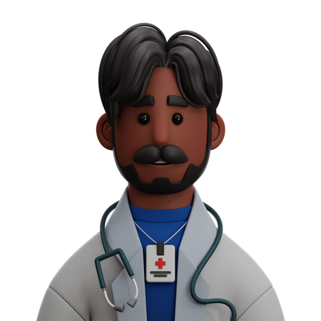 DOCTOR MAN  3D Icon