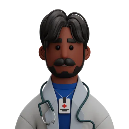 DOCTOR MAN  3D Icon