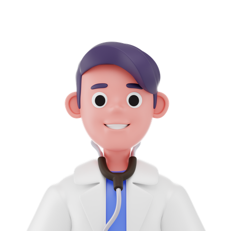Doctor Man  3D Icon
