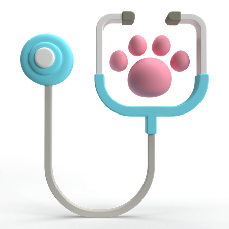 Médico de mascotas  3D Icon