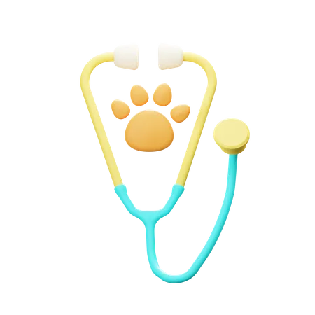 Médico de mascotas  3D Icon