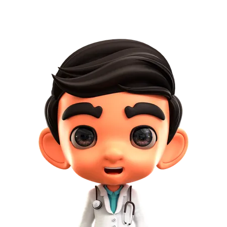 Doctor masculino  3D Icon