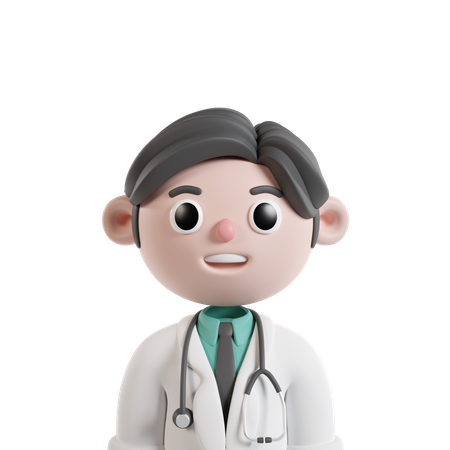 Doctor masculino  3D Icon