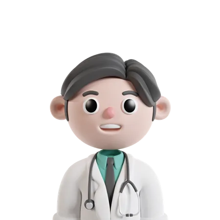 Doctor masculino  3D Icon