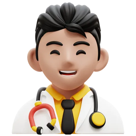 Doctor masculino  3D Icon