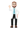 Doctor saying ok gesture