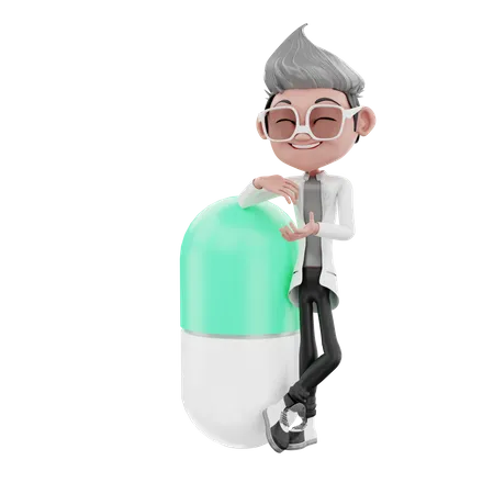 3 D Rendering Of Doctor Character With Teeth 3D Illustration