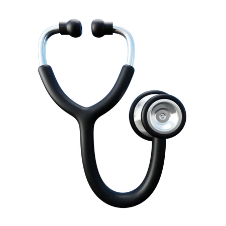 3 D Doctor Stethoscope 3D Icon