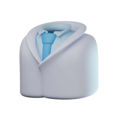 Doctor Suit  3D Icon