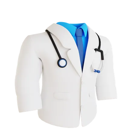 Doctor Suit  3D Icon