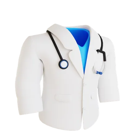 Doctor Suit  3D Icon