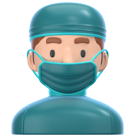 Doctor Surgeon  3D Icon