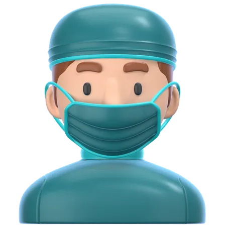 Doctor Surgeon  3D Icon