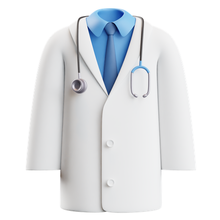 Doctor Uniform  3D Icon