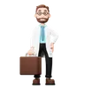 Doctor with bag