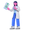 Doctor With Medical Record