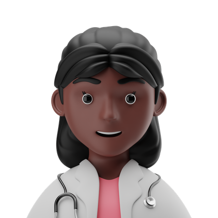 Doctor Women  3D Icon