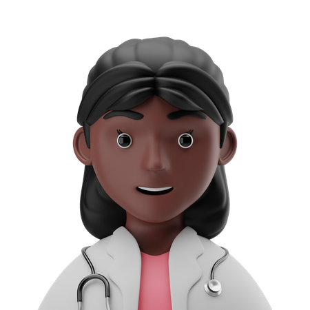 Doctor Women 3D Icon