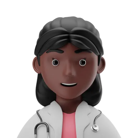 Doctor Women  3D Icon